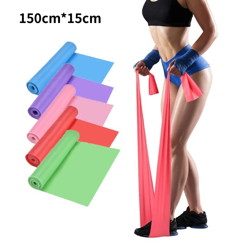 Home Gym House - Pita Latihan Lateks Alami, Pita Elastis