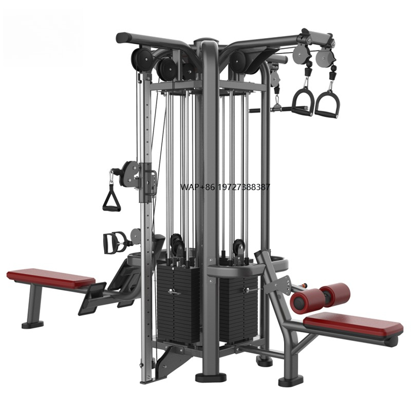 Home Gym Gym Equipment - Peralatan Latihan Kekuatan Baja Multifungsi Multi-stasiun