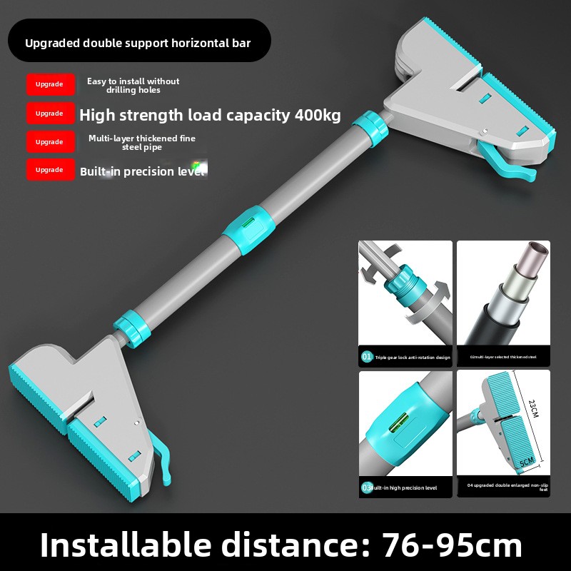 Home Gym Wall Mounted - Palang Latihan Dinding Tanpa Bor untuk