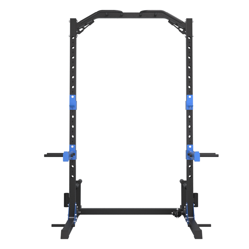 Home Gym Half Rack - Rak Power Setengah Ukuran dengan Pegangan