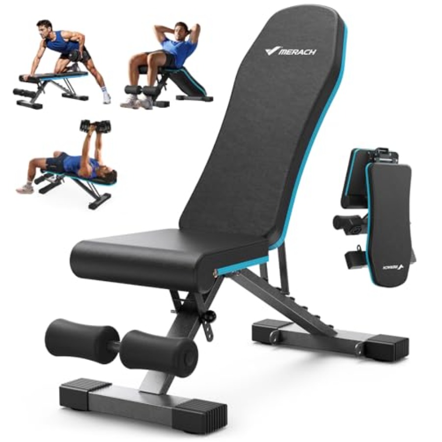 Home Gym With Leg Press - Bangku Angkat Beban Lipat untuk Gym