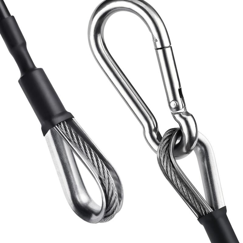 Home Gym Leg Extension Machine - 1/2 Buah Ekstensi Kabel Gym Kompatibel