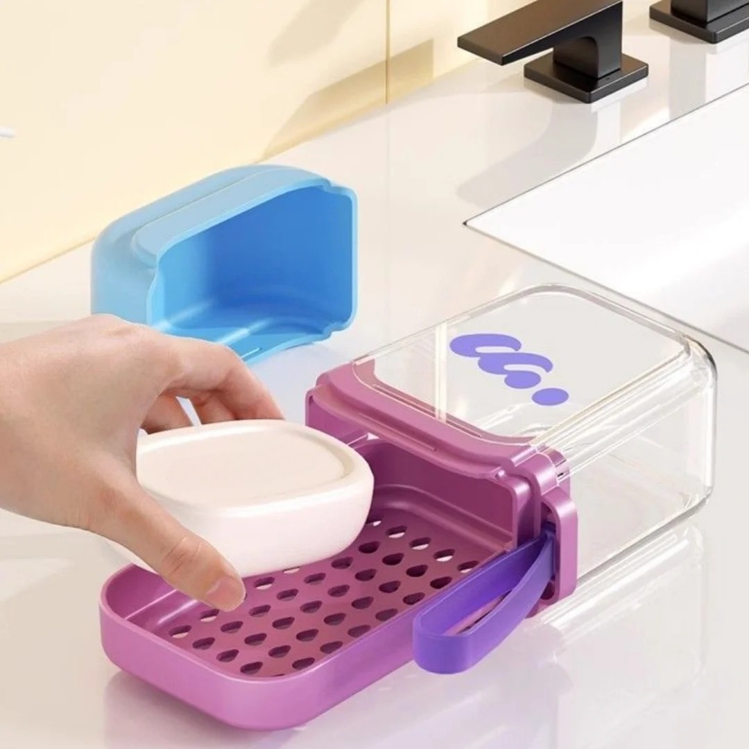 Home Gym House - Kotak Sabun Wadah Anti Bocor dengan