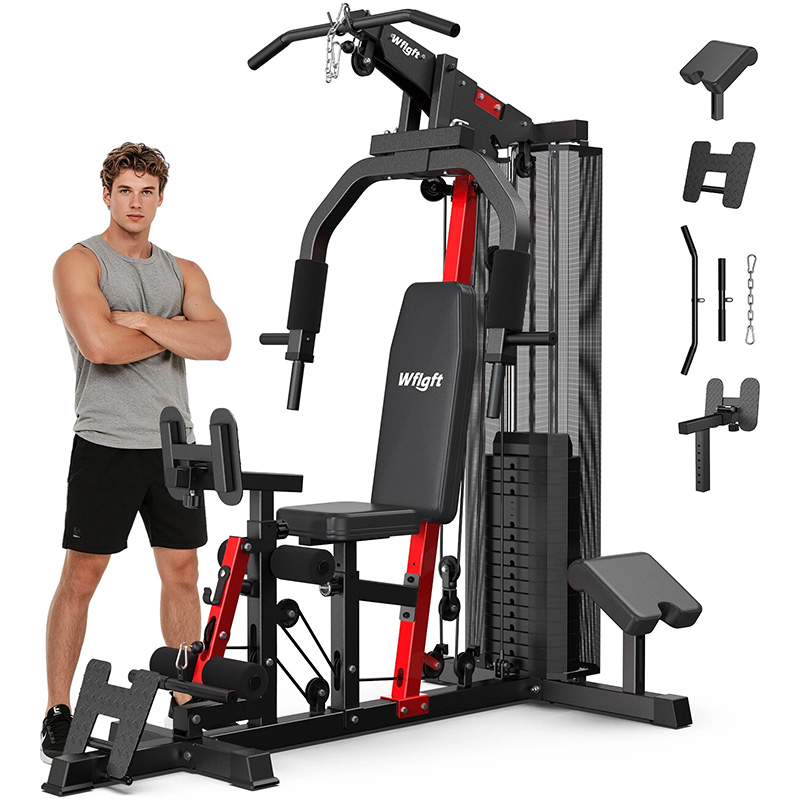Home Gym Leg Extension Machine - Peralatan Olahraga Pooboo Home Gym dengan