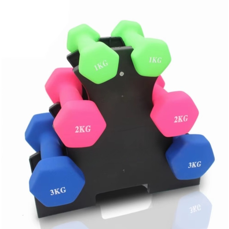 Rak Penyimpanan Dumbbell 3 Tin - Home Gym Fitness ulasan dan harga