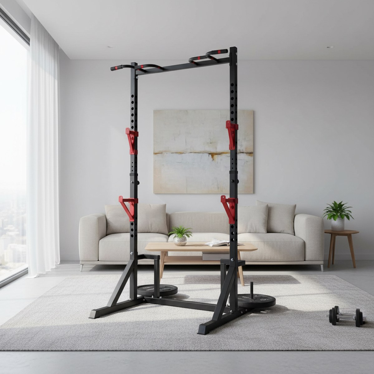 Rak Power yang Dapat Disesuaik - Home Gym Gym Equipment ulasan dan harga
