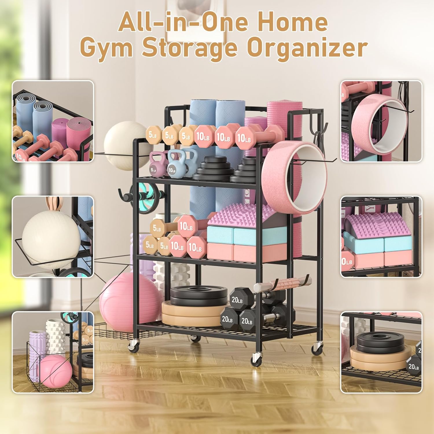 Penyimpanan Peralatan Gym Ruma - Home Gym Gym Equipment ulasan dan harga