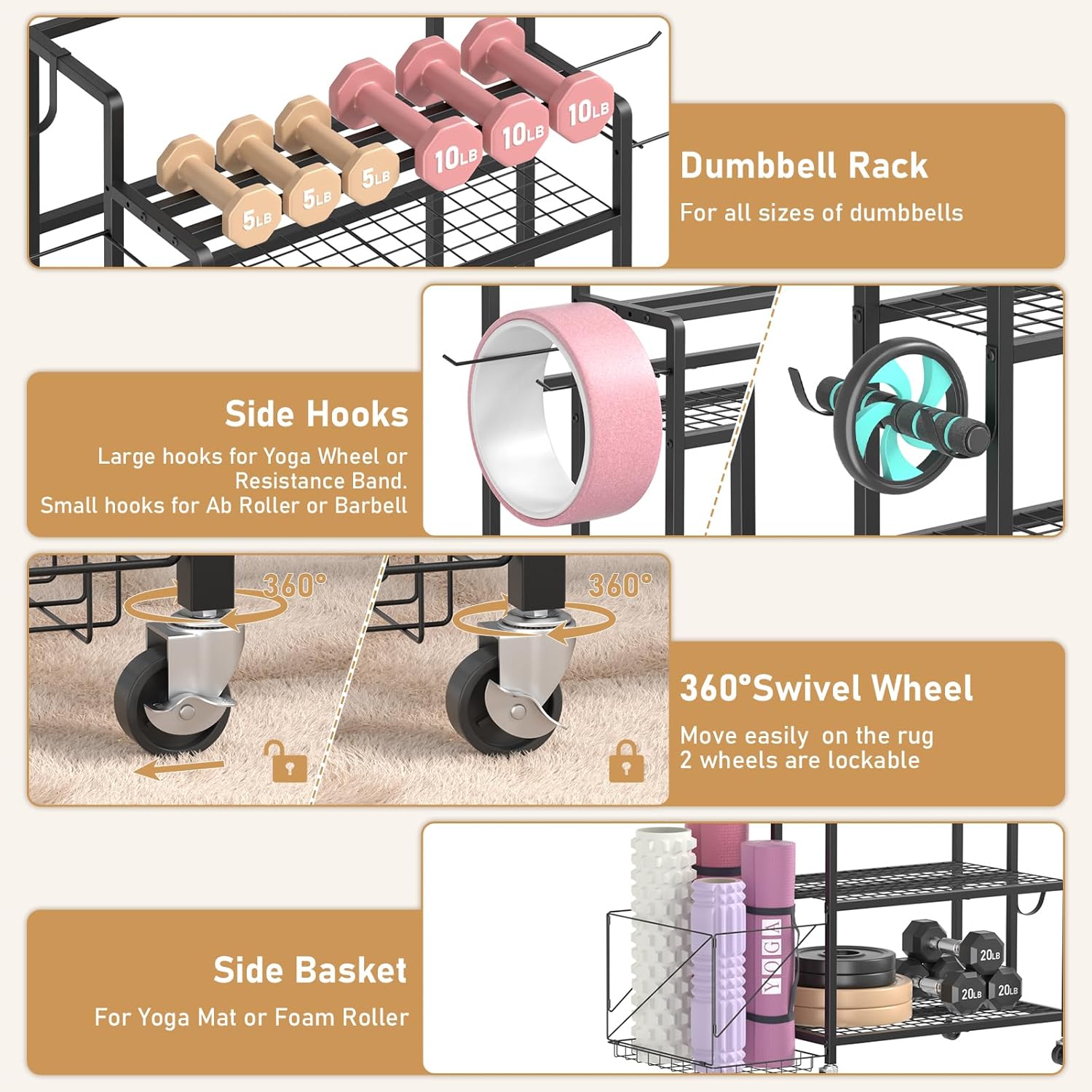 Penyimpanan Peralatan Gym Ruma - Home Gym Gym Equipment ulasan dan harga