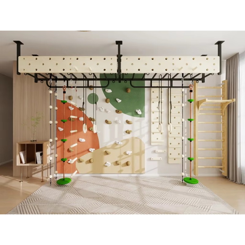 Dinding Panjat Kayu Lapis Indo - Home Gym Kids ulasan dan harga