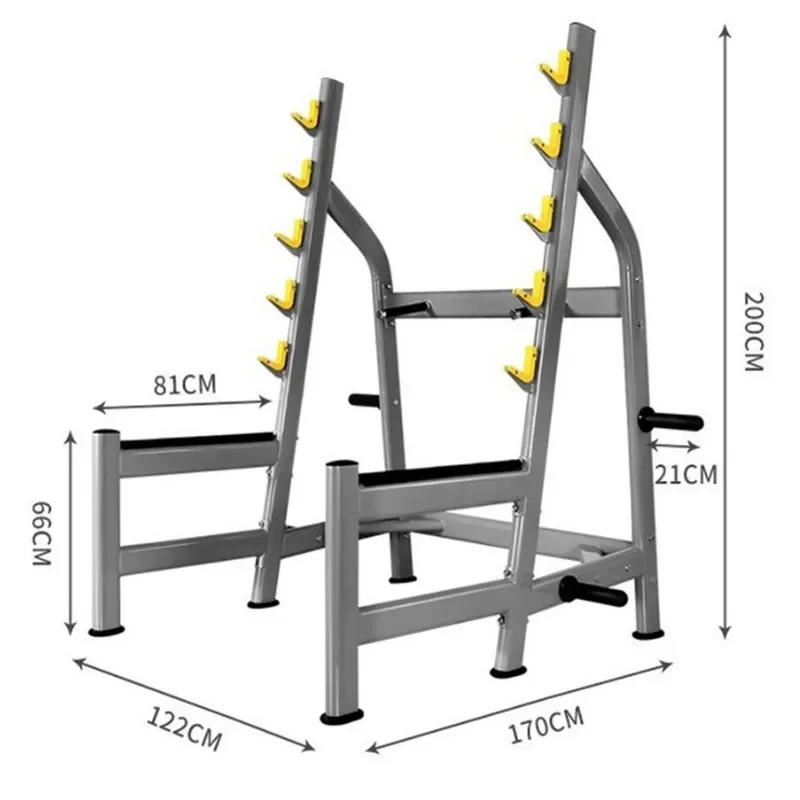 Rak Squat Gratis, Rak Gantry,  - Home Gym Half Rack ulasan dan harga