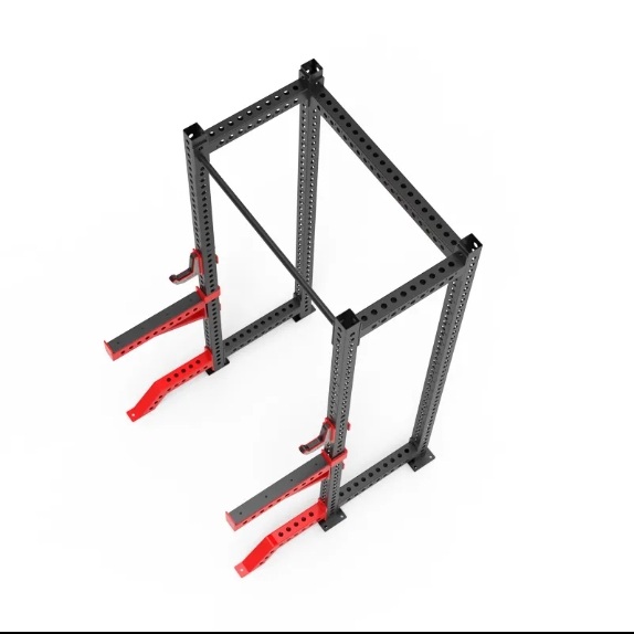 Rak Squat Setengah Rangka Baja - Home Gym Half Rack ulasan dan harga