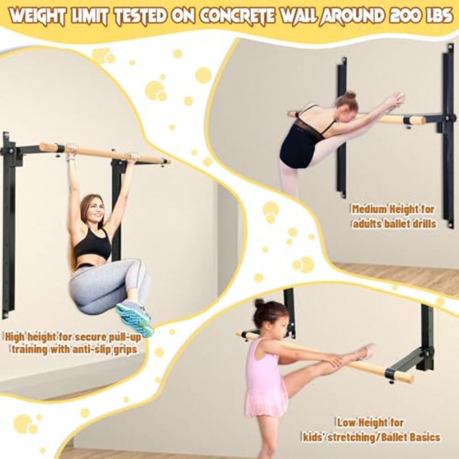 Barre Balet Dinding yang Dapat - Home Gym Wall Mounted ulasan dan harga