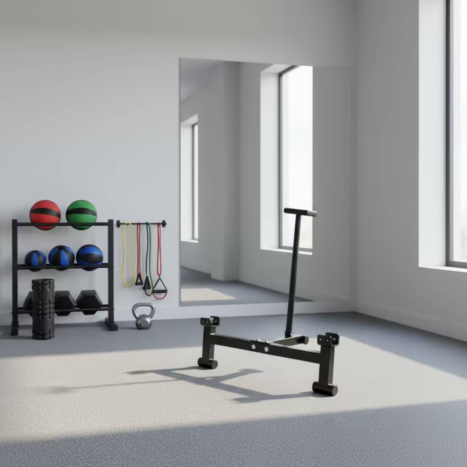 Jack Barbell dengan Pegangan T - Deadlift Jack Barbell ulasan dan harga