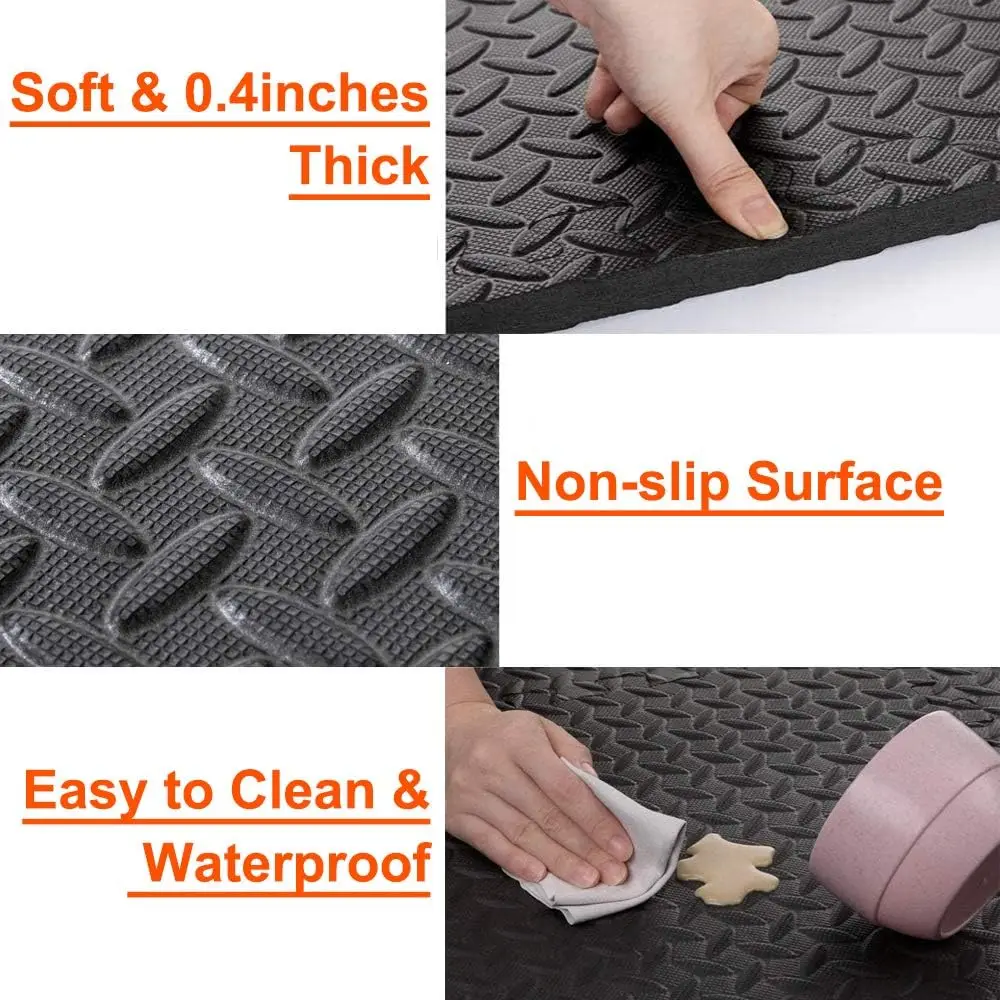 Matras Kebugaran Puzzle EVA, U - Home Gym Kids ulasan dan harga