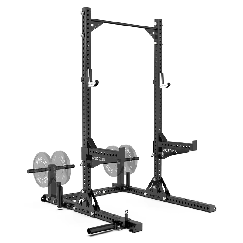 Rak Squat untuk Rumah, Peralat - Home Gym Half Rack ulasan dan harga