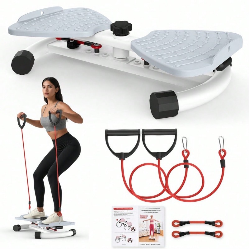 Stepper Putar dengan Resistens - Home Gym Hack ulasan dan harga