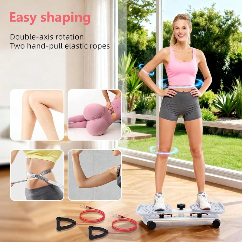 Stepper Putar dengan Resistens - Home Gym Hack ulasan dan harga