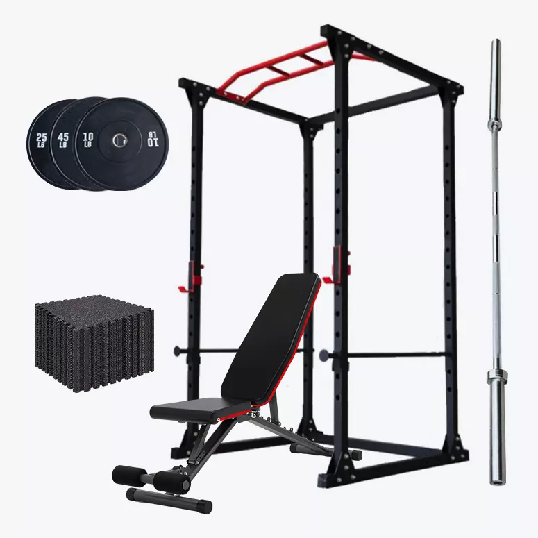 Peralatan Fitness Gym Rumahan  - Home Gym Half Rack ulasan dan harga