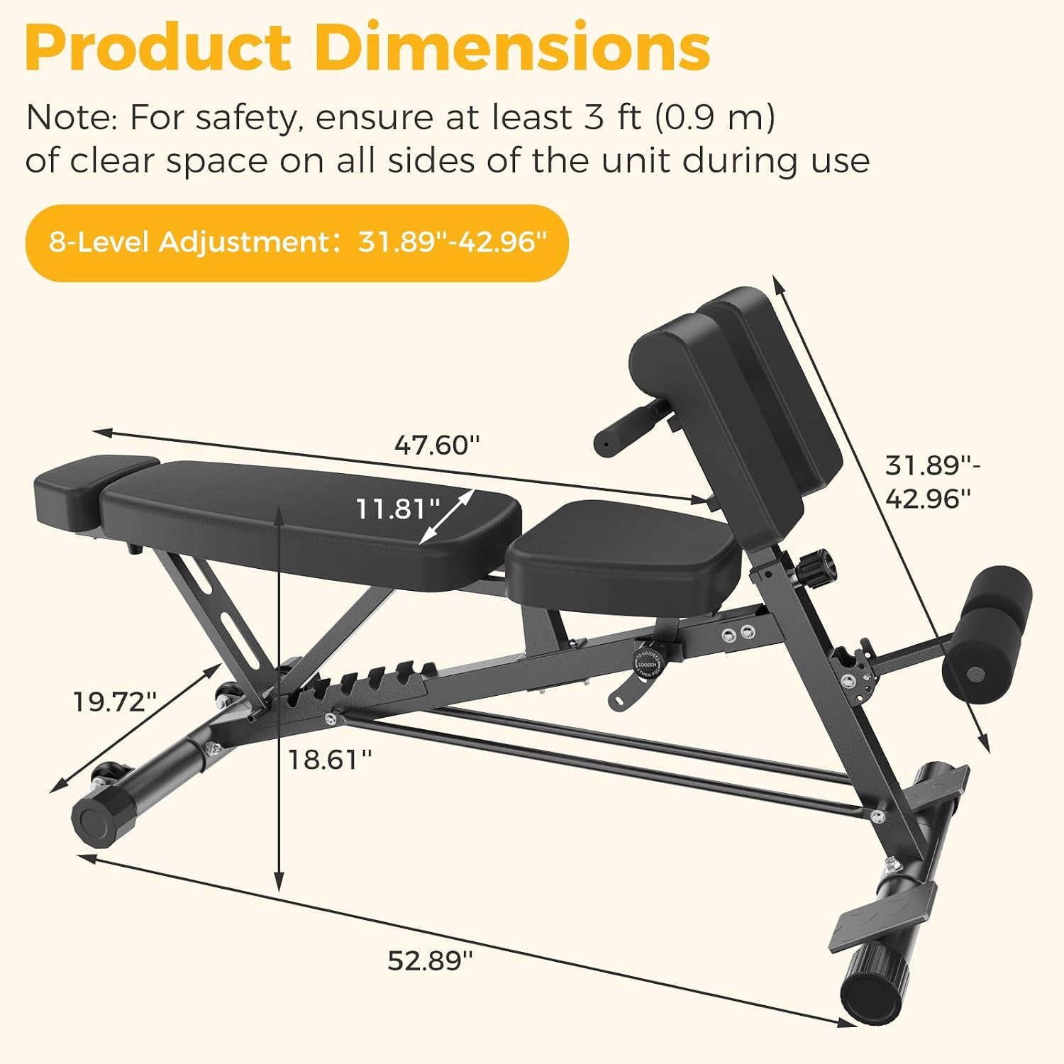 Bangku Angkat Beban yang Dapat - Home Gym Leg Extension Machine ulasan dan harga