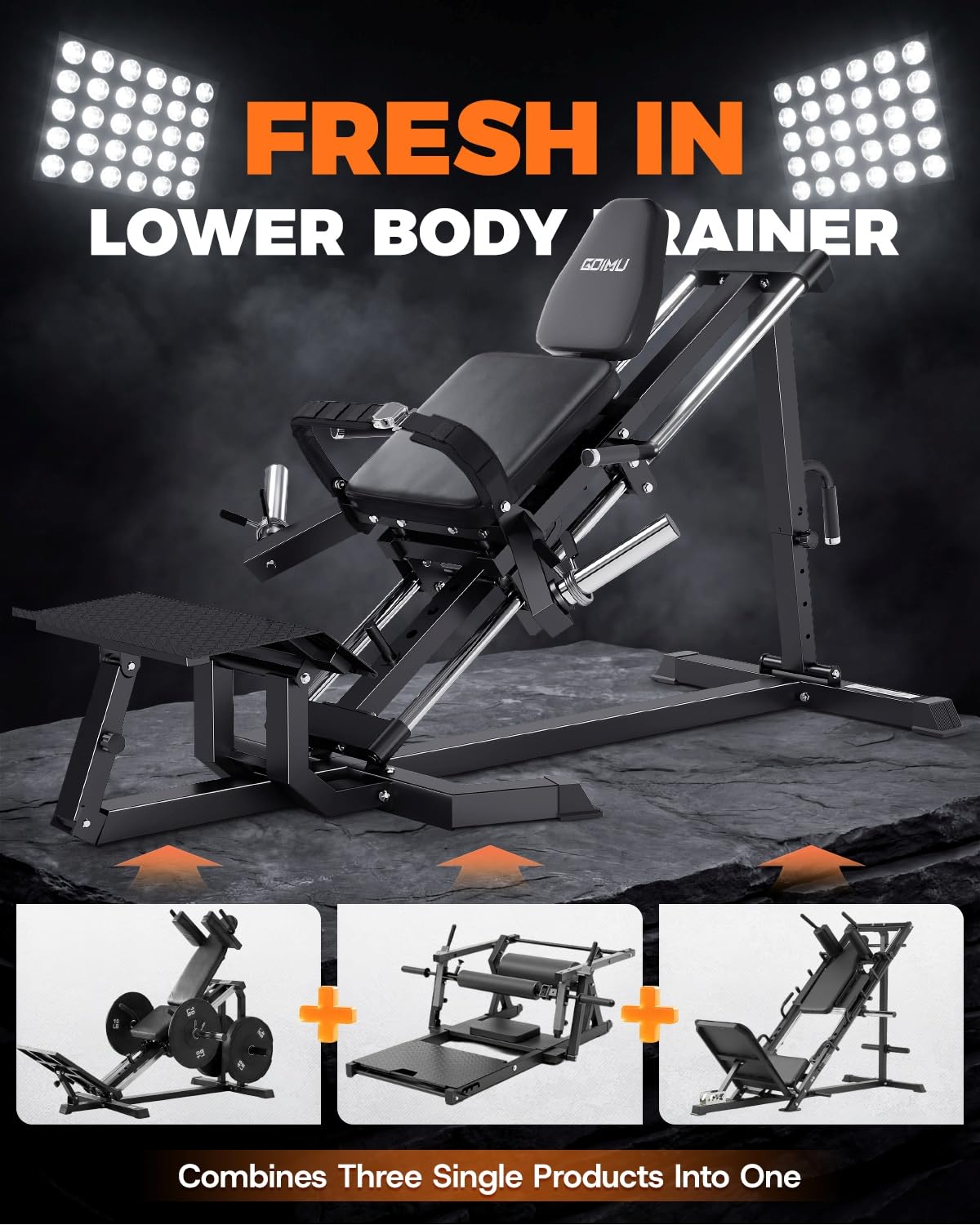 Mesin Combo LH01 Leg Press dan - Home Gym With Leg Press ulasan dan harga