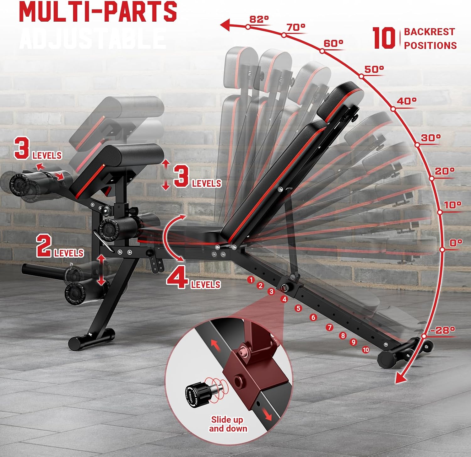 Bangku Olahraga dengan Ekstens - Home Gym With Leg Press ulasan dan harga