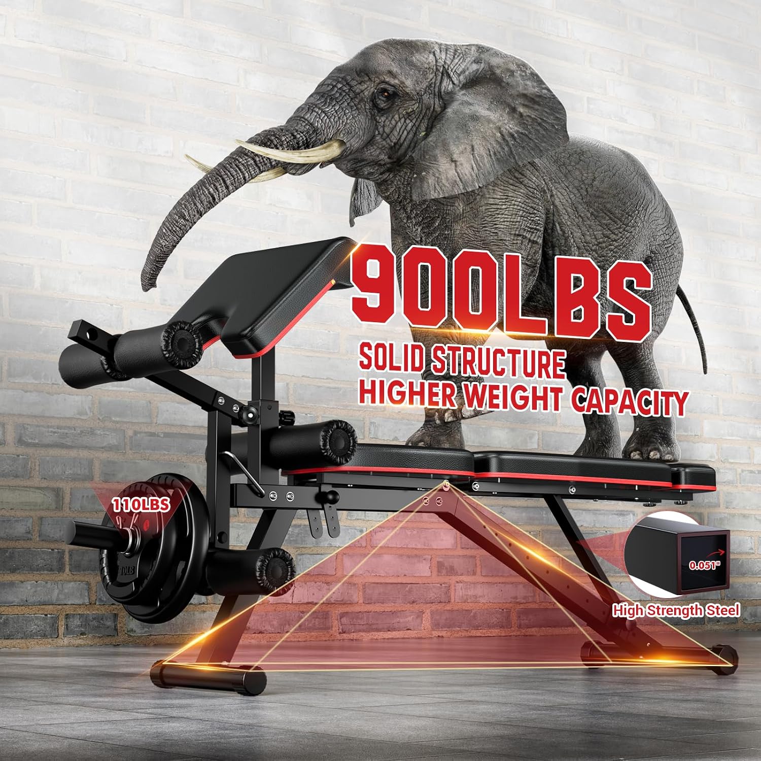 Bangku Olahraga dengan Ekstens - Home Gym With Leg Press ulasan dan harga