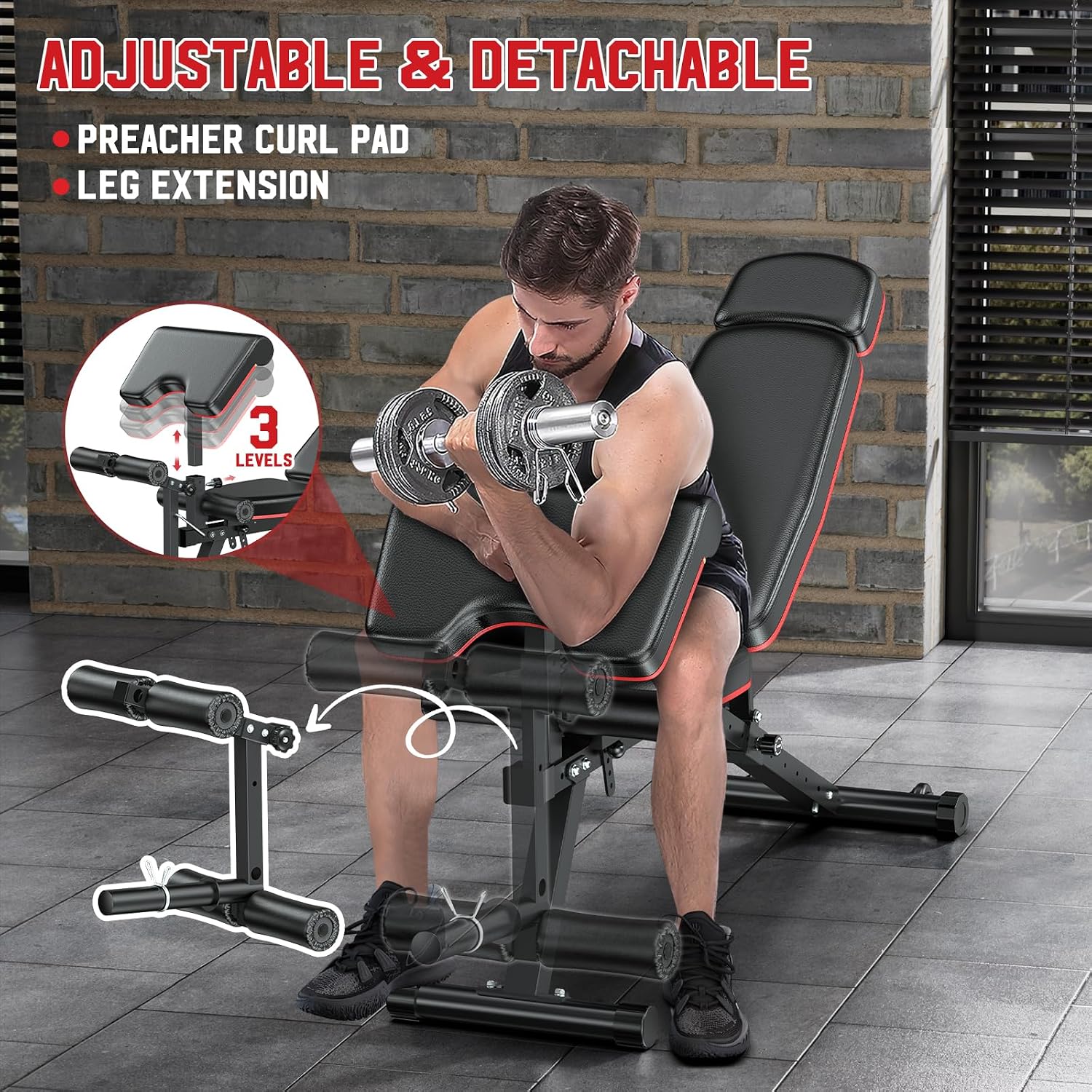 Bangku Olahraga dengan Ekstens - Home Gym With Leg Press ulasan dan harga