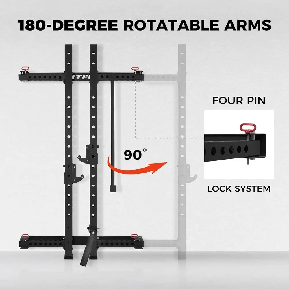 Rak Squat Dinding Kompak untuk - Home Gym Design ulasan dan harga