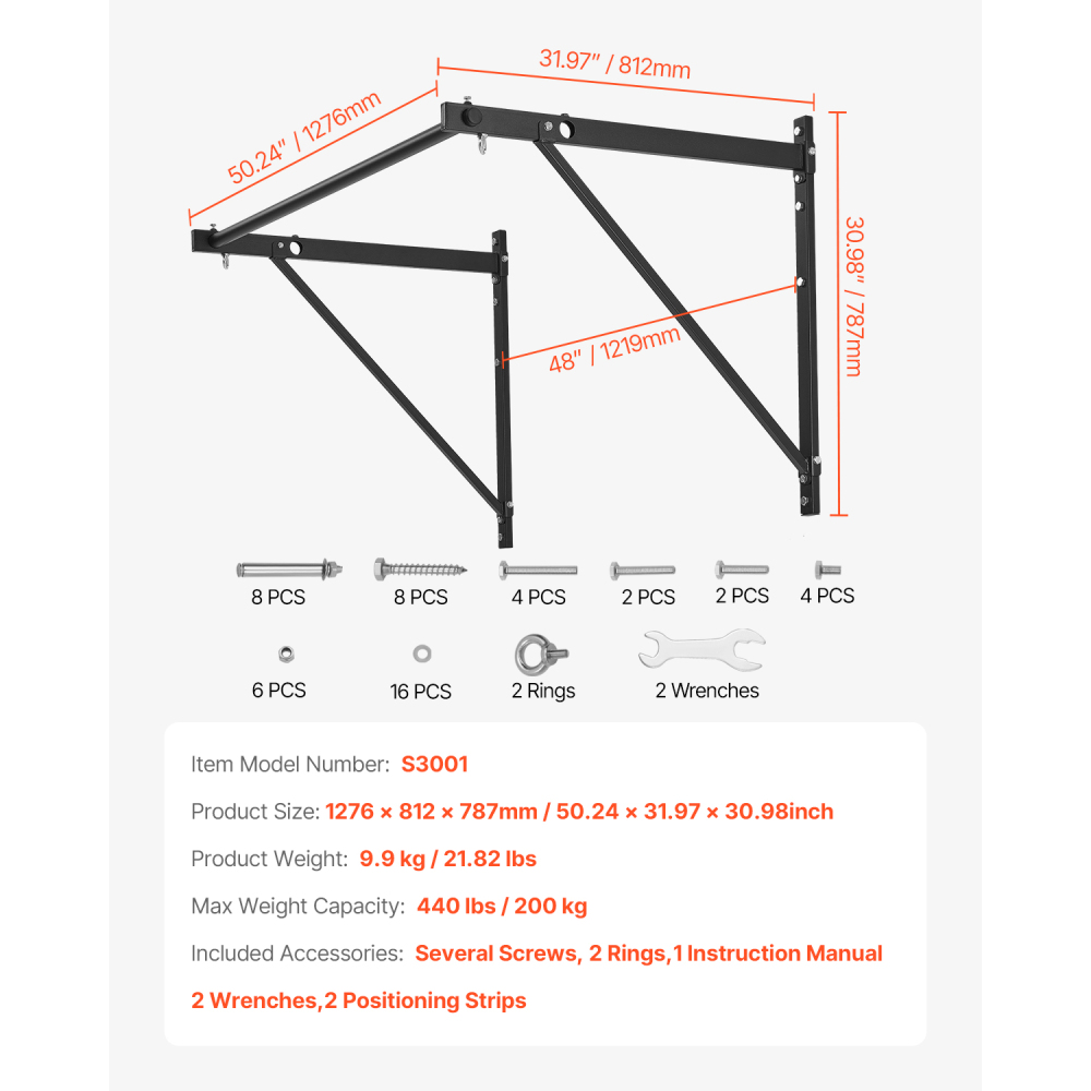 Ye Wall Mounted Heavy Duty Pul - Home Gym Wall Mounted ulasan dan harga