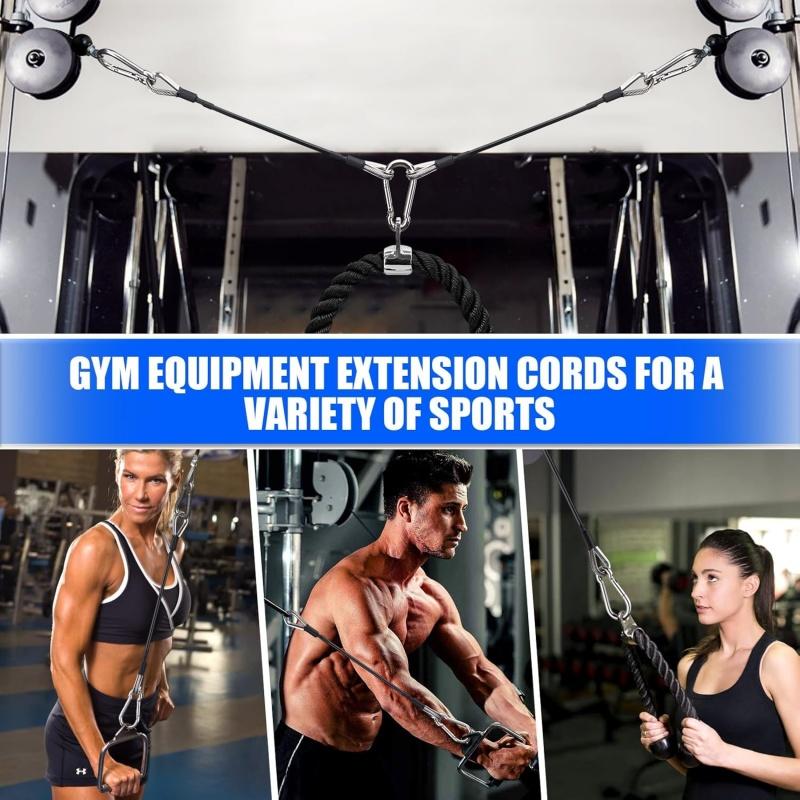 1/2 Buah Ekstensi Kabel Gym Ko - Home Gym Leg Extension Machine ulasan dan harga