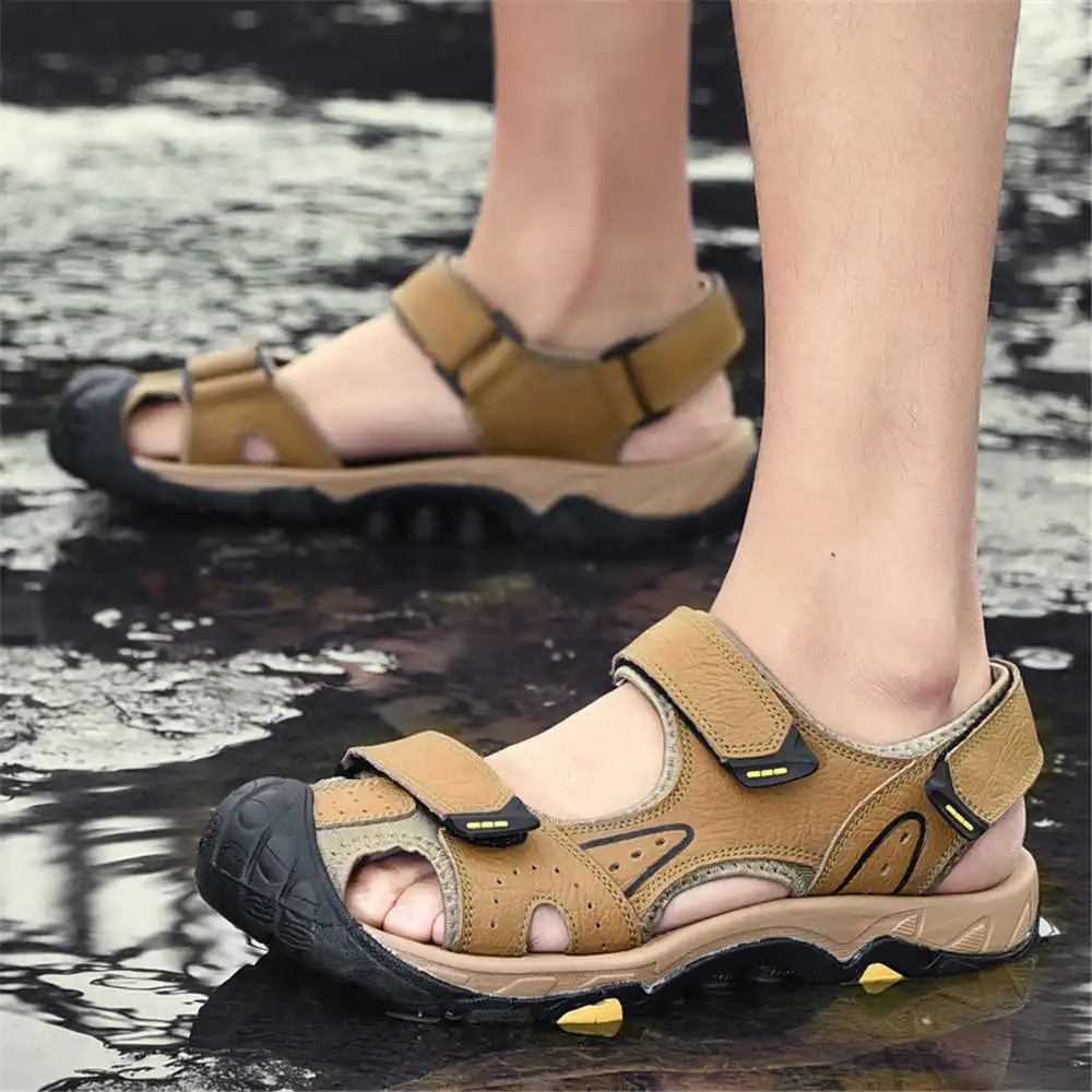Sandal pantai kulit sapi alami - Home Gym Living Room Ideas ulasan dan harga