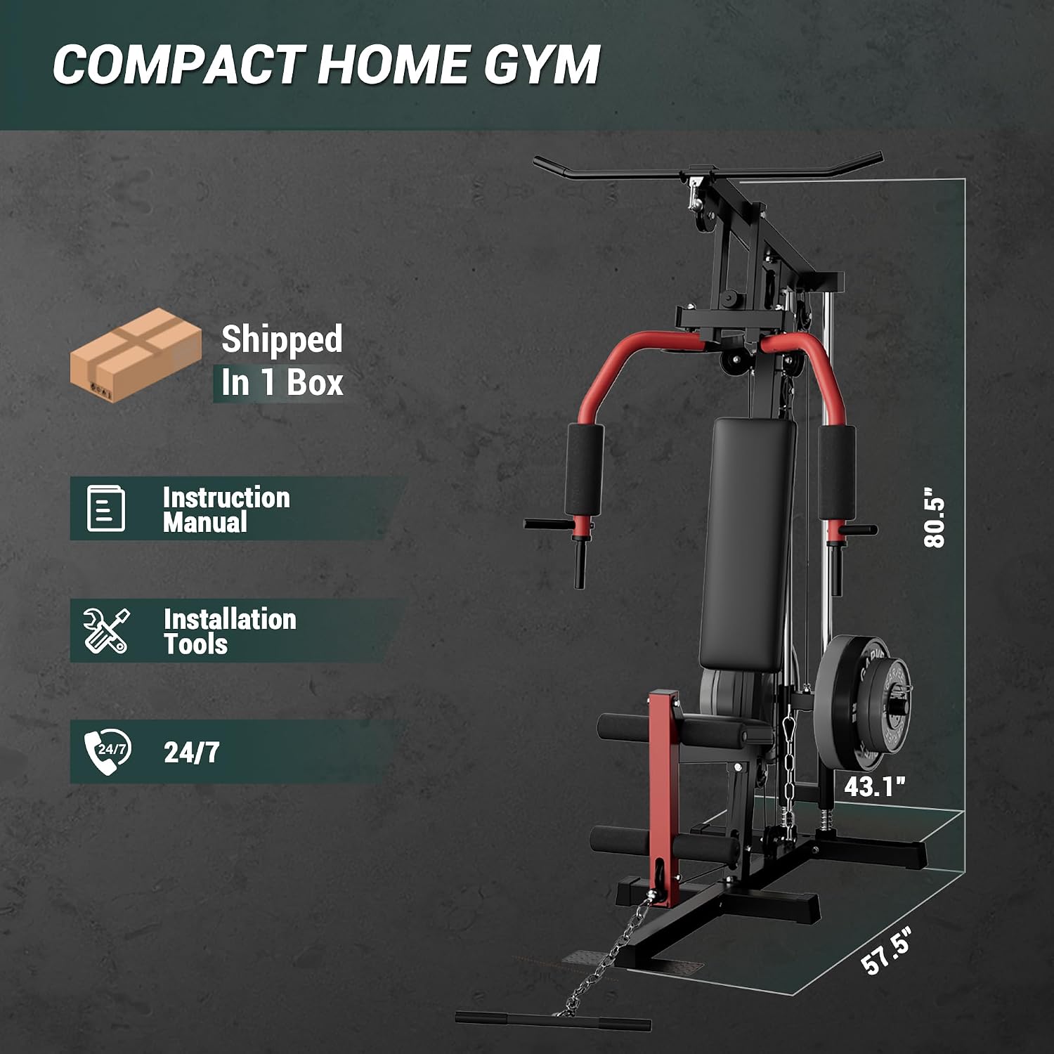 Mesin Gym Rumah untuk Seluruh  - Home Gym Leg Extension Machine ulasan dan harga