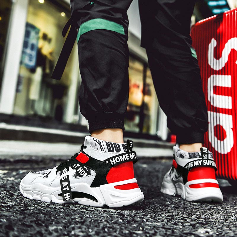 Sneakers Pria Chunky Atasan Ti - Home Gym Living Room Ideas ulasan dan harga
