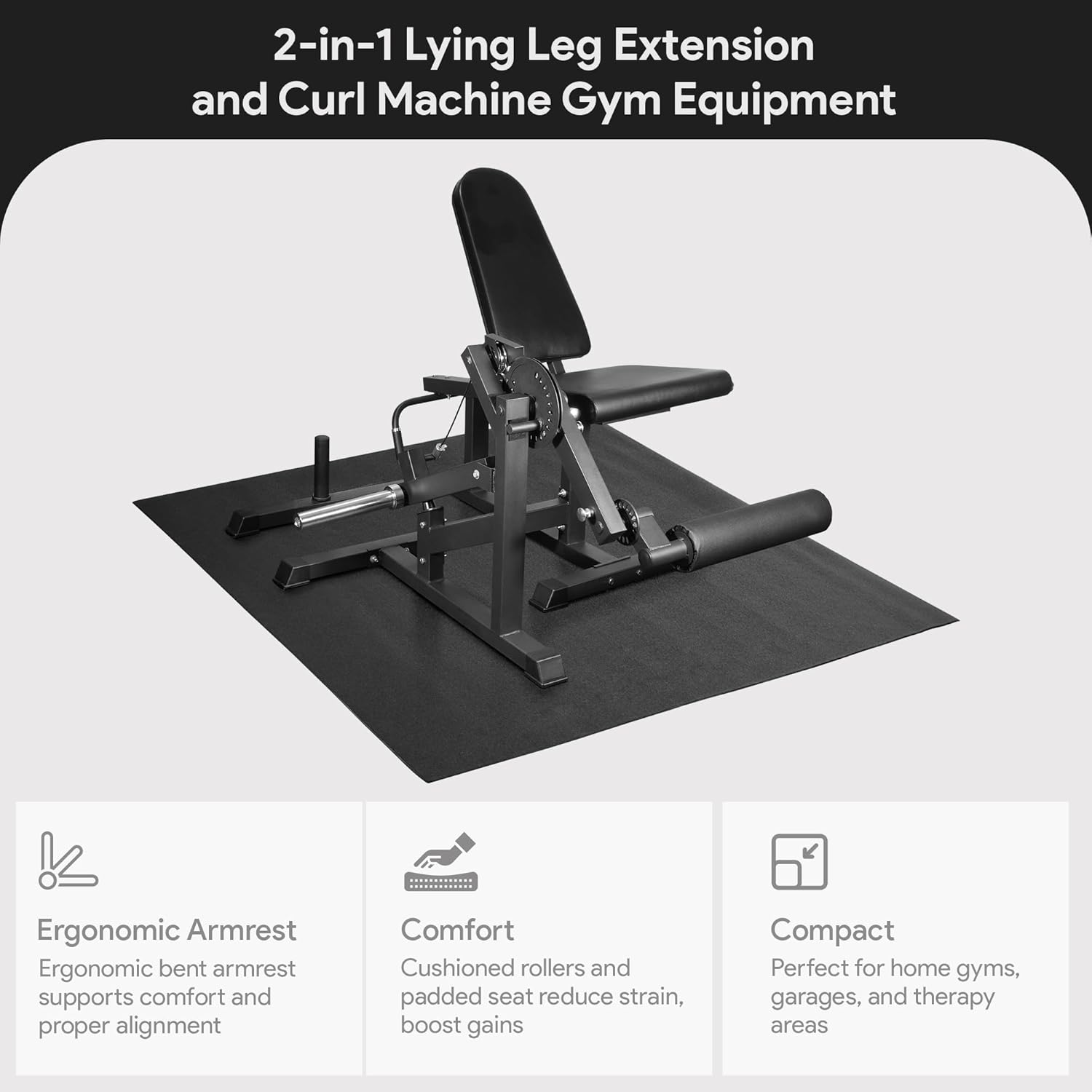 Mesin Latihan Kaki 2-in-1 untu - Home Gym Leg Extension Machine ulasan dan harga
