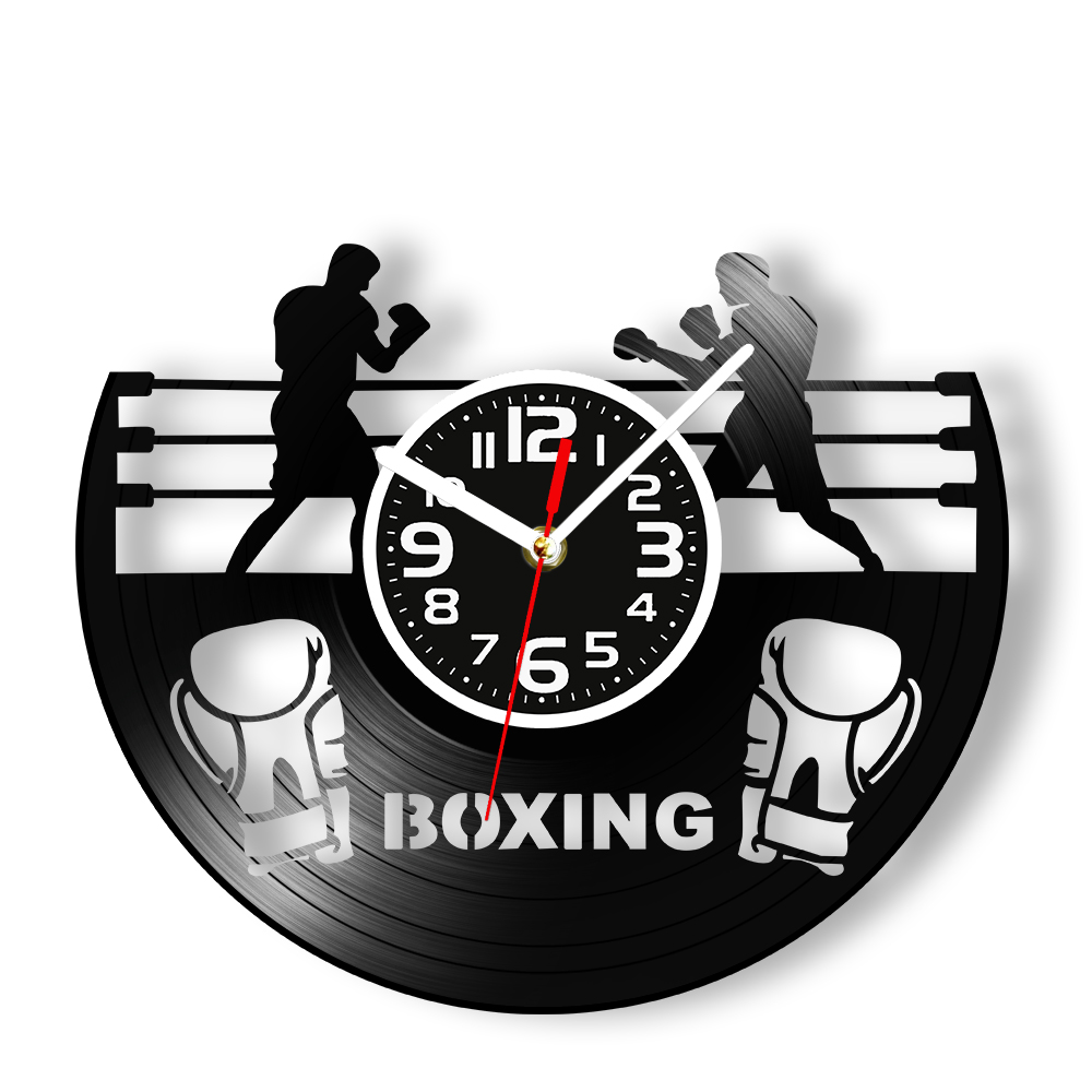 Jam Dinding Vinyl Motif Ring T - Home Gym Living Room Ideas ulasan dan harga