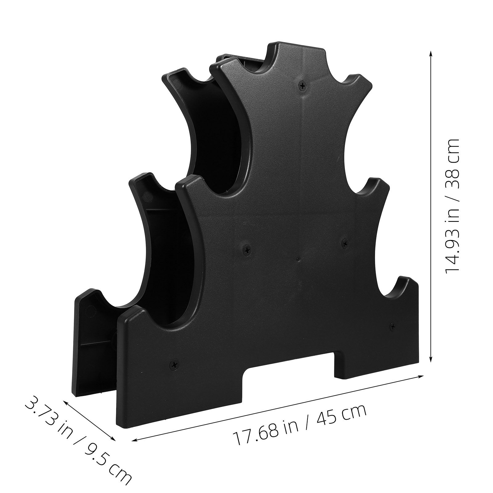 Rak Dumbbell 3-Tingkat Konstru - Home Gym Design ulasan dan harga