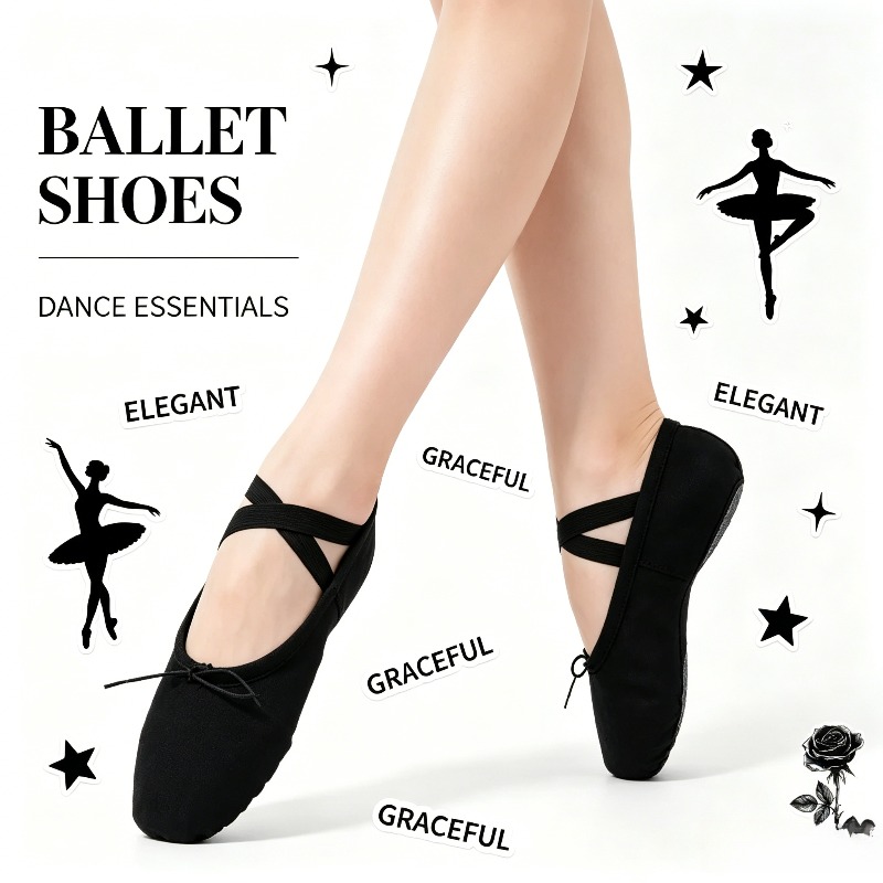 Sepatu Balet Kepala Datar Sol  - Home Gym Kids ulasan dan harga