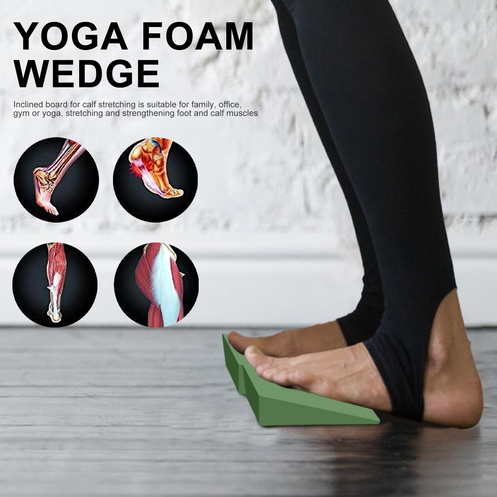 1 Pasang Blok Yoga Wedge Busa  - Home Gym Build ulasan dan harga