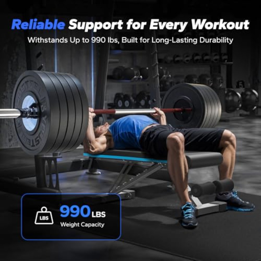 Bangku Angkat Beban Lipat untu - Home Gym With Leg Press ulasan dan harga
