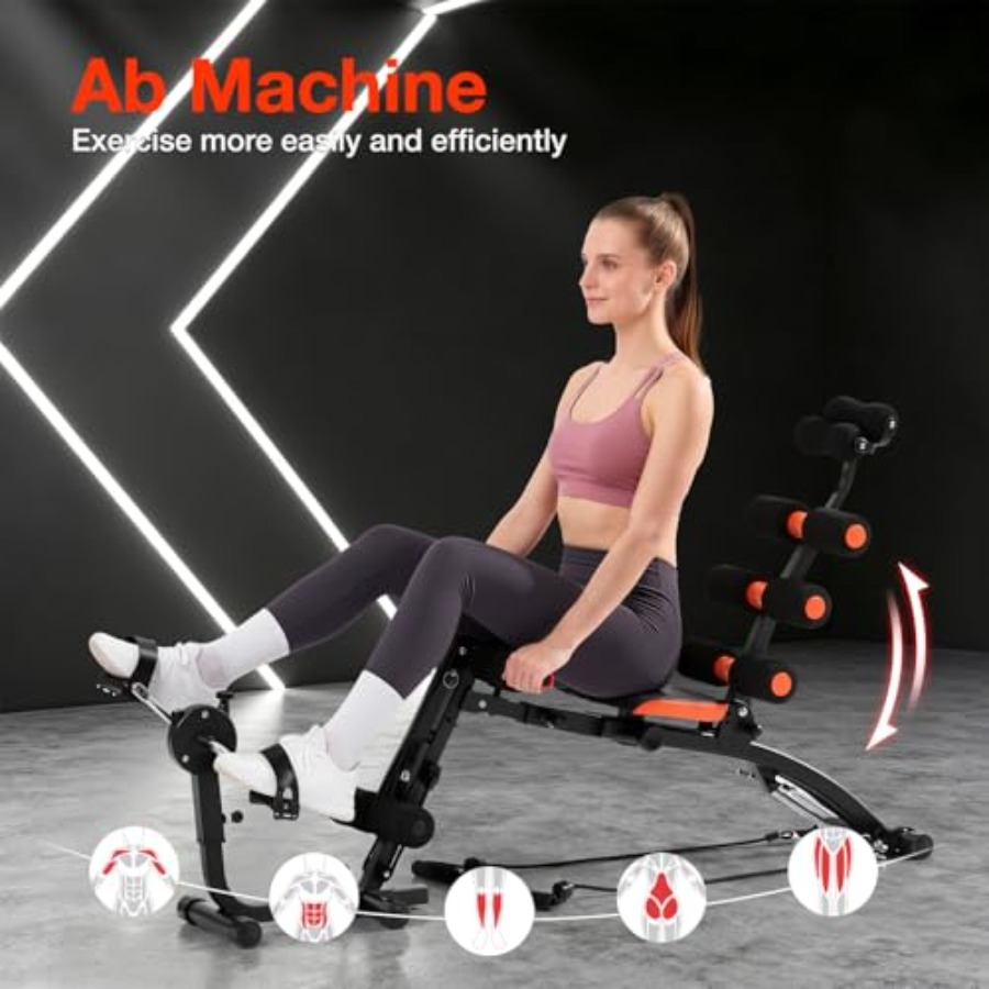 Alat Sit-Up Bench Adjustable u - Home Gym Design ulasan dan harga