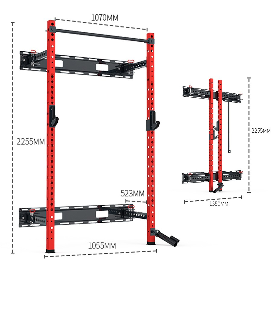 Peralatan Fitness Home Gym Rak - Home Gym Half Rack ulasan dan harga