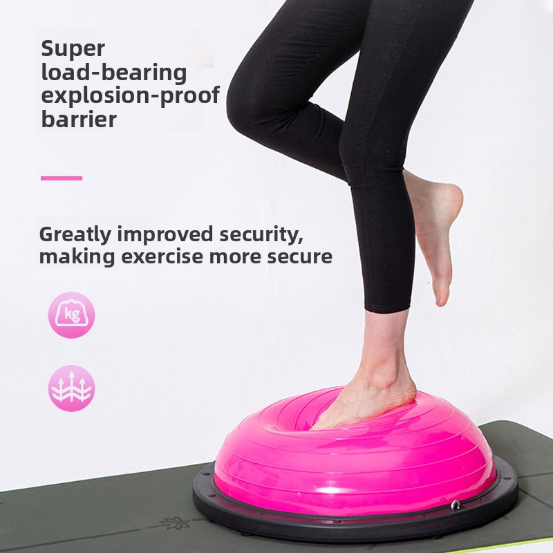 Bola Bosu Tebal Anti-Ledakan B - Home Gym Half Rack ulasan dan harga