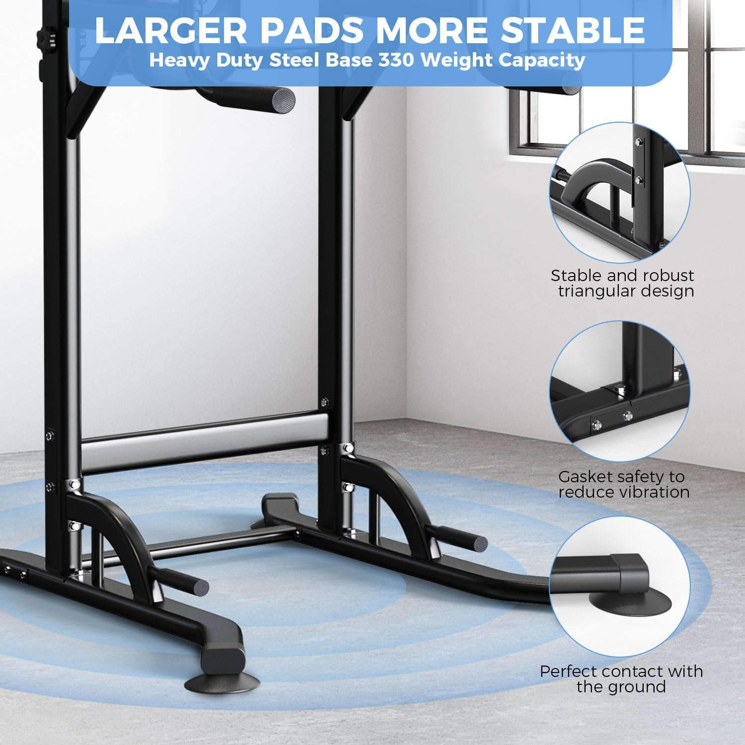 Stasiun Dip Multifungsi untuk  - Home Gym Build ulasan dan harga
